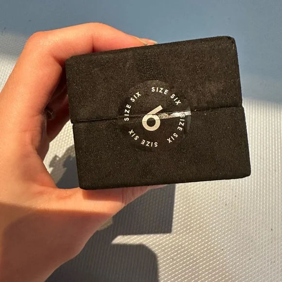 Rose Quartz four stack ring set - Picture 7 of 7